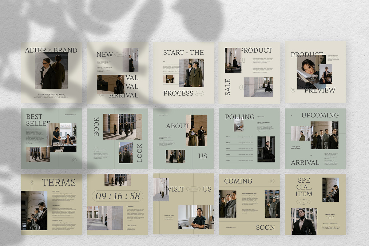ALTËR - Stylish Social Media Kit, a Social Media Template by Creative Zeune (Photo 3 of 4)
