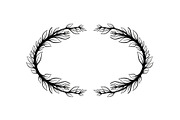 Nature Wreath Frame Vector Bundle, an Illustration by jahid234 (Thumbnail 21 of 51)