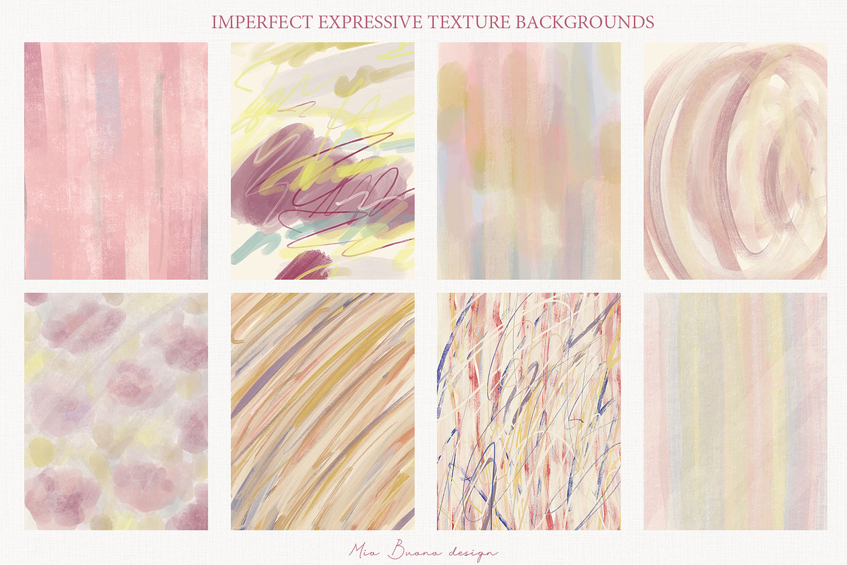 Expressive Texture Backgrounds Pack, a Background Graphic by Mio Buono (Photo 10 of 15)