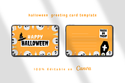 Fun Halloween Greeting Card, a Card Template by The Little Lily Studio (Thumbnail 2 of 5)