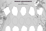 IKEBANA. Botanical Winter Kit., an Illustration by Pink Ocean (Thumbnail 16 of 16)