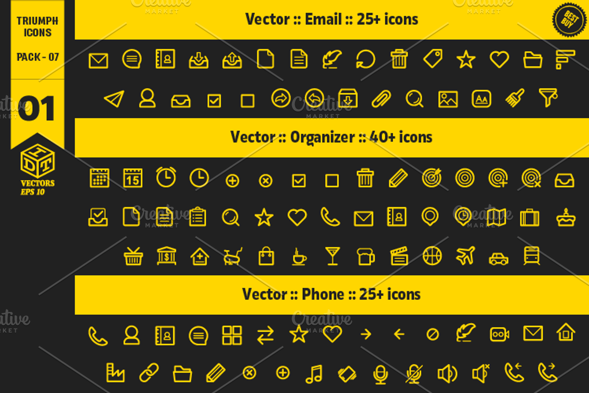 Triumph Icons Pack 07