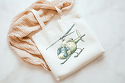 Air Transport Watercolor Clipart, an Illustration by Watercolor design (Thumbnail 6 of 10)