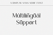 Veronica - Modern Stylish, a Sans Serif Font by RockboyStd (Thumbnail 10 of 12)