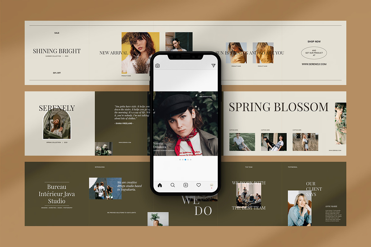 Bureau - Carousel Post Template, a Social Media Template by Visuel Colonie® (Photo 11 of 11)
