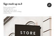 50 sign facade signboard logo mock, a Product Mockup by PrintPixel (Thumbnail 5 of 53)