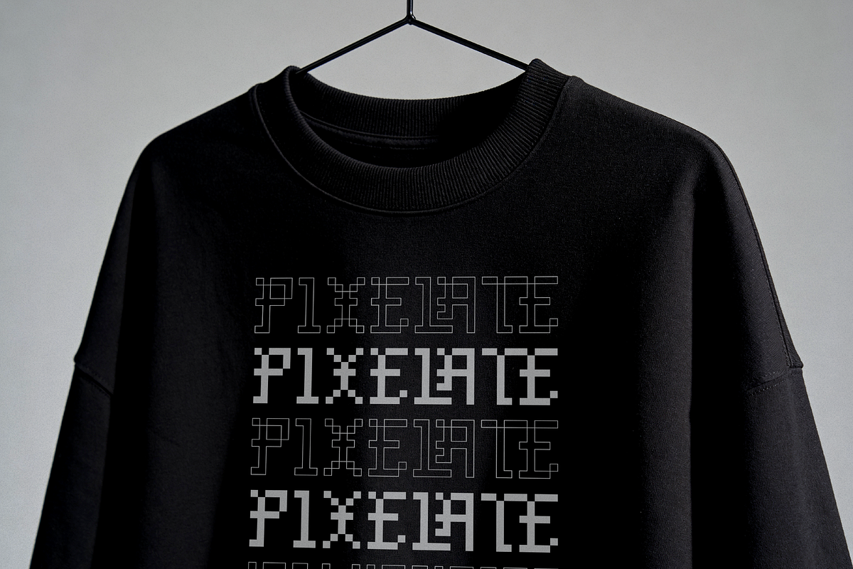 Shiver Glitch | Pixelated Font, a Sans Serif Font by gracetype_studio (Photo 8 of 12)