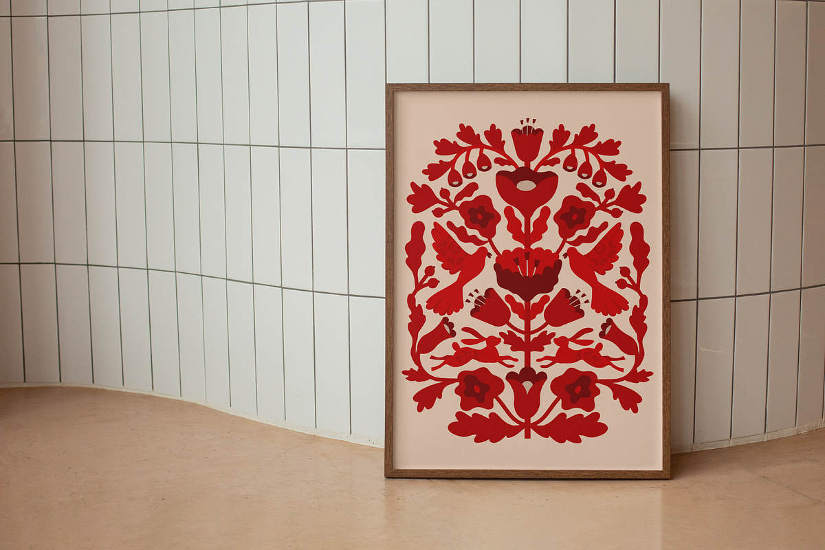 Modern Folk | vector clipart, a Decorative Illustration by dariikos (Photo 2 of 36)
