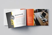 Company profile landscape | Word, a Brochure Template by HiveArts (Thumbnail 3 of 9)