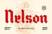 CS Nelson – Gothic Font, a Serif Font by Craft Supply Co. (Thumbnail 1 of 8)