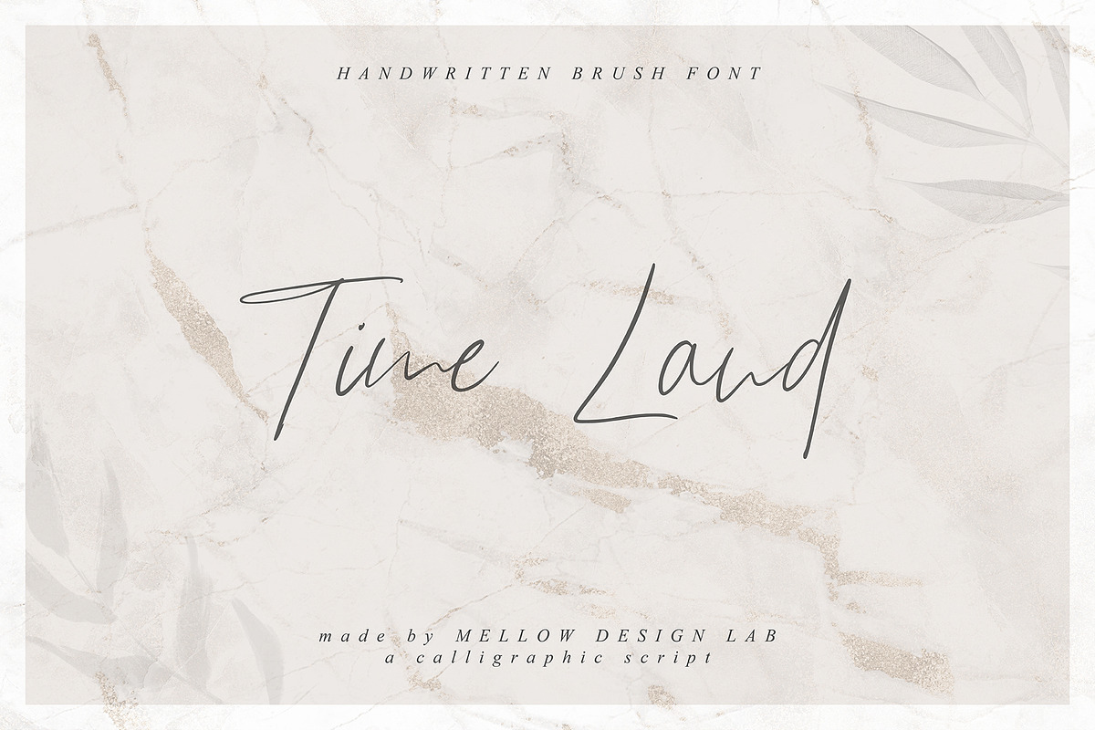 Time Land Font preview 6