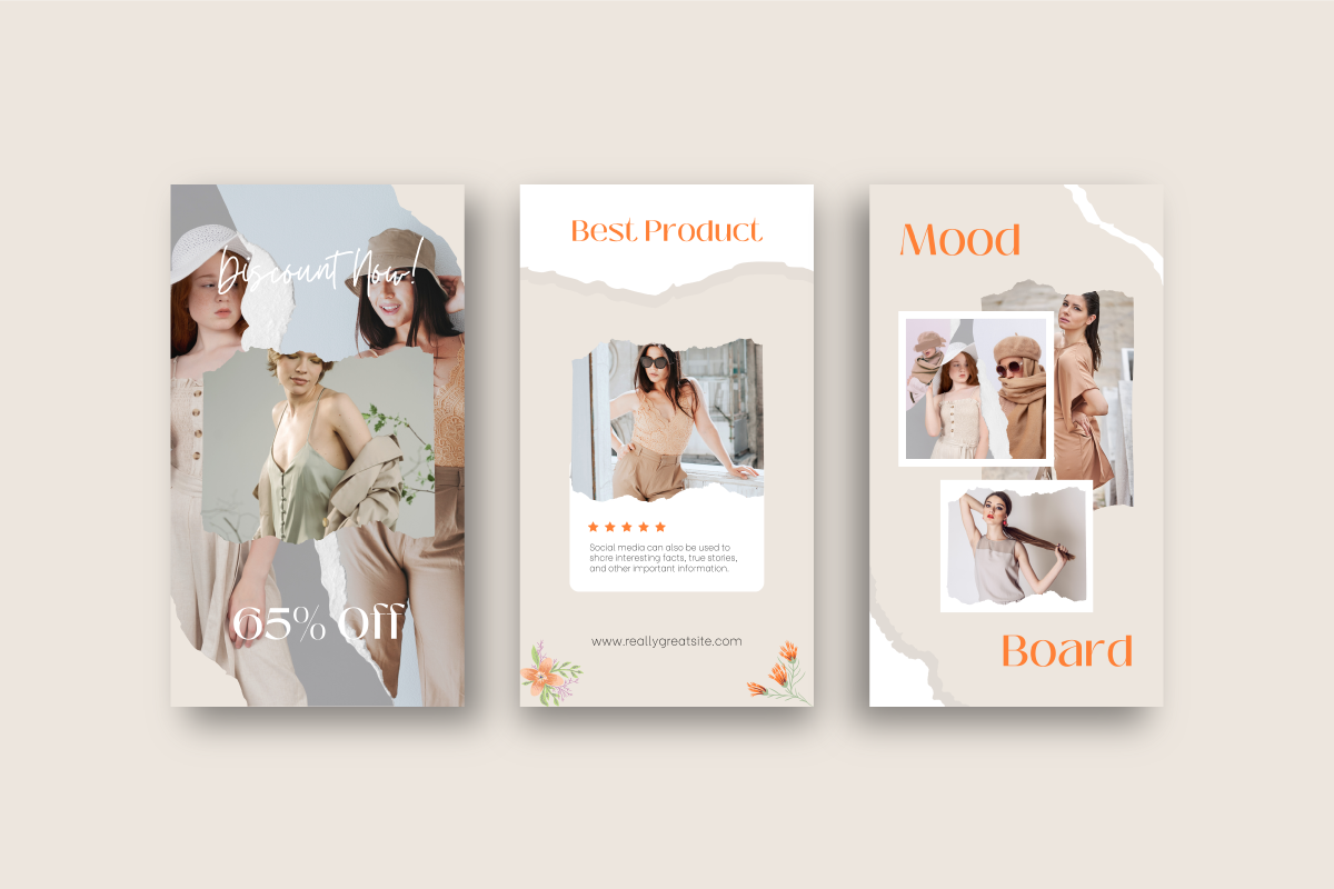 Vlowe Fashion - Canva Instagram, a Social Media Template by Inkofert (Photo 9 of 11)