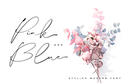Billion, a Script Font by alphArtype (Thumbnail 9 of 15)