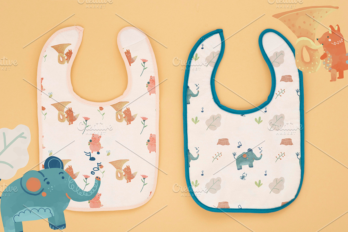 Musical animals, a Pattern Graphic by Lineli (Photo 8 of 8)