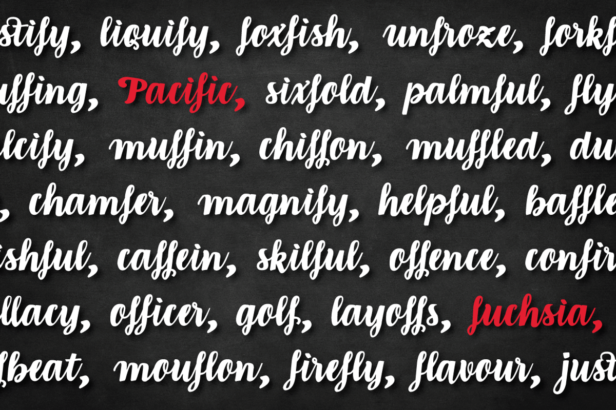 Piambis Round open type font preview 4