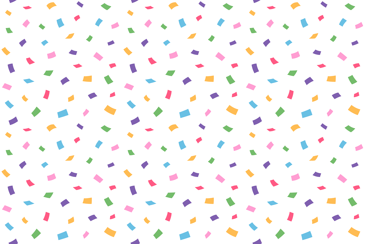 Confetti pattern, background, an Object Illustration by Cmeree (Photo 3 of 3)