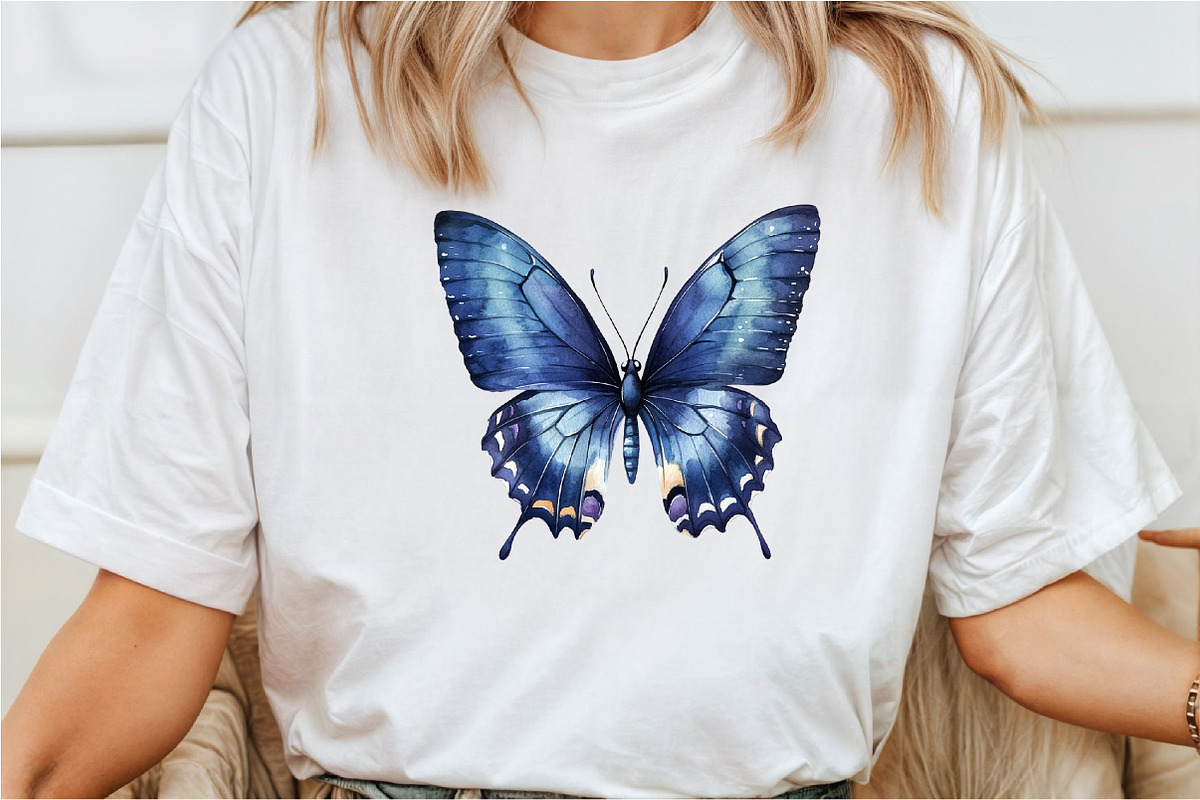 Magic Butterflies Clipart Bundle, an Illustration by Rose Art (Photo 4 of 8)