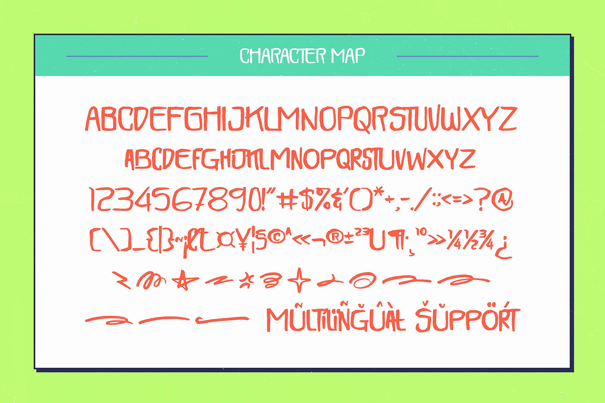 Board Chaos Handwritten Sans Serif, a Handwritten Font by stylishtype.co (Photo 5 of 10)