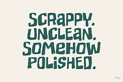 Loudmouth — Scrappy Decorative Font, a Handwritten Font by Mix Fonts (Thumbnail 4 of 9)