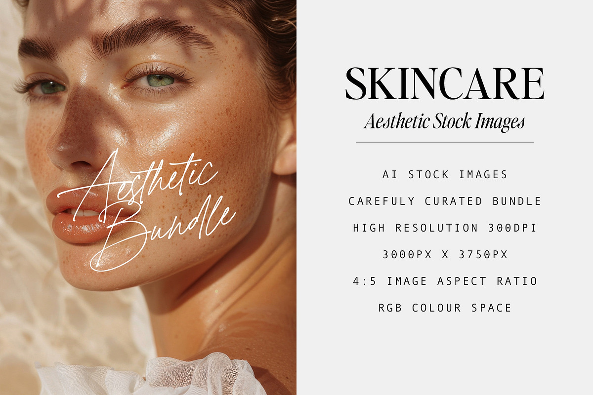 Skincare Aesthetic Stock Images, a Beauty & Fashion Photo by Studio Loire (Photo 2 of 9)