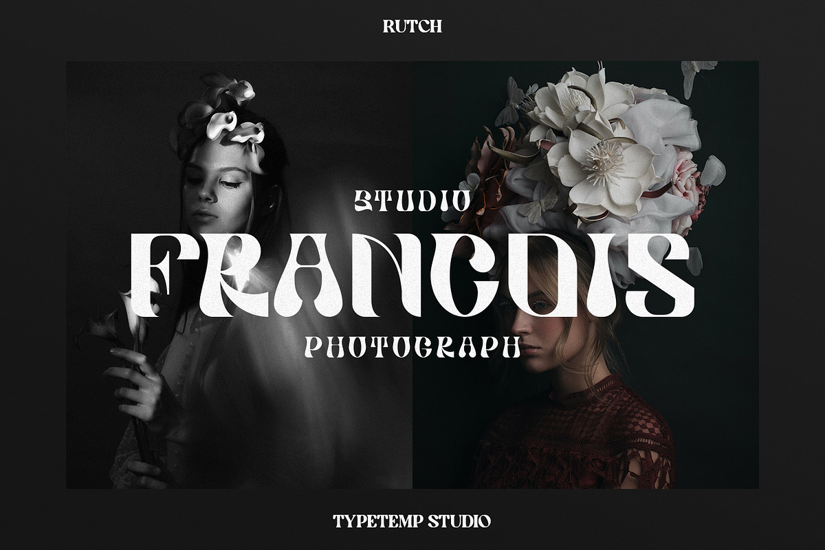 Rutch Display Font, a Serif Font by Typetemp Studio (Photo 13 of 17)