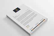 Minimal Letterhead, a Stationery Template by Thecodude (Thumbnail 2 of 4)