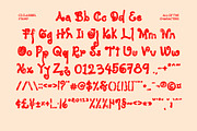CS Claribel Stamp, a Handwritten Font by Craft Supply Co. (Thumbnail 8 of 8)