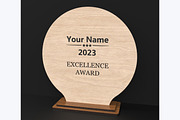 Acrylic & Wooden Award Trophies, an Object Graphic by ThemeXDigital (Thumbnail 6 of 9)