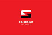 S lighting logo template., a Branding & Logo Template by Anton Akhmatov (Thumbnail 3 of 3)