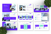 Company Deck - Business Google Slide, a Presentation Template by Deepslide Studio (Thumbnail 4 of 6)