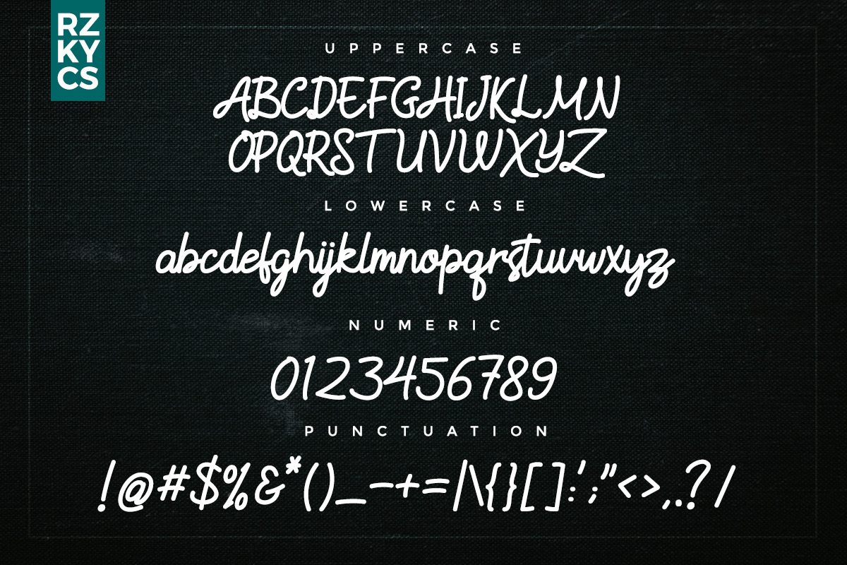 Slait Monoline Script preview 6