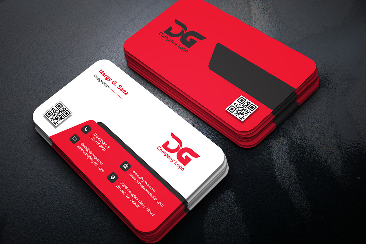 Hair Stylist Business Card Template