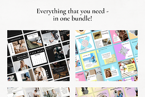 Bundle Instagram Marketing Template