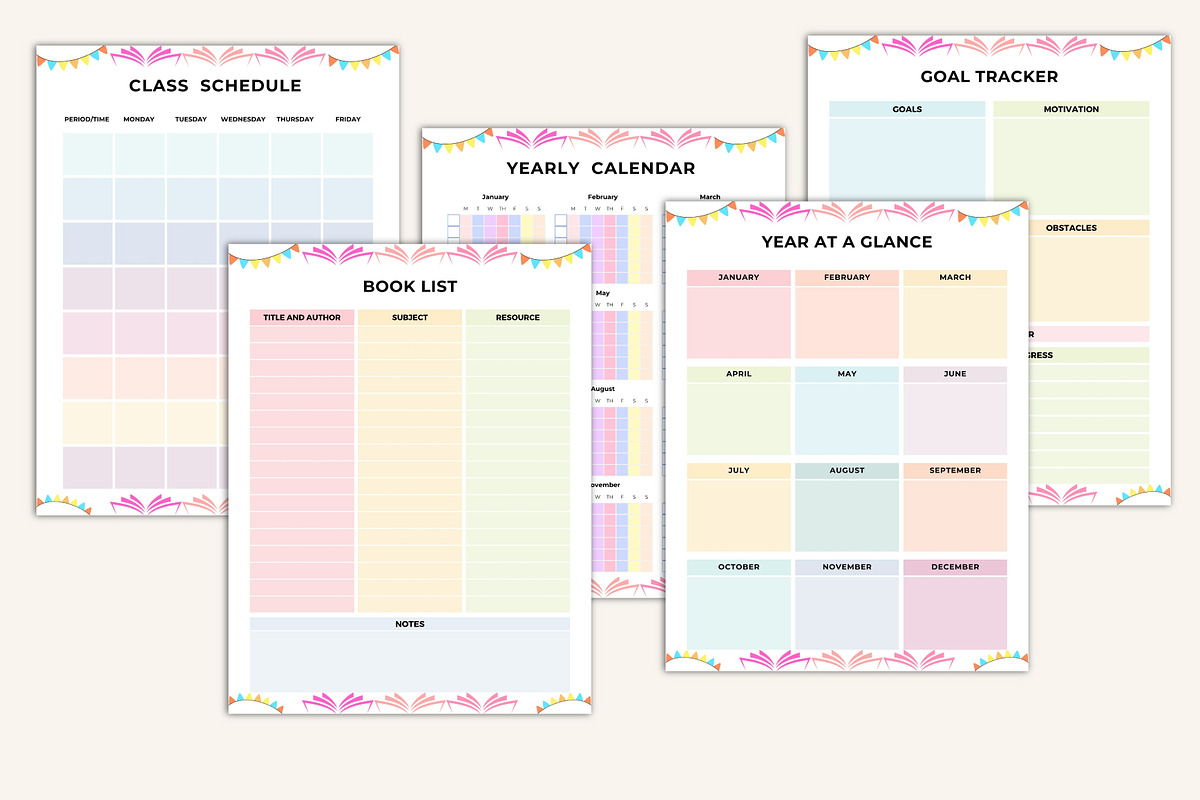 2026 Educator’s Planner preview 3