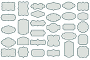 30 color frames in 6 styles - PNG, an Object Graphic by Wild Rose (Thumbnail 5 of 8)