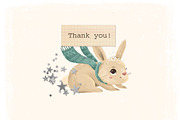 Christmas cards with animals, an Animal Illustration by Lesya Skripak (Thumbnail 7 of 7)