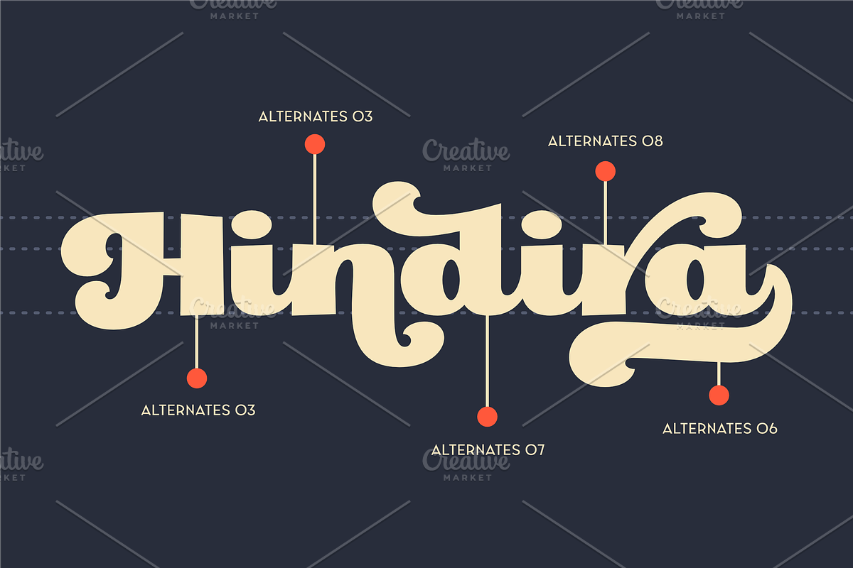 Hindira, a Script Font by ahweproject (Photo 3 of 15)