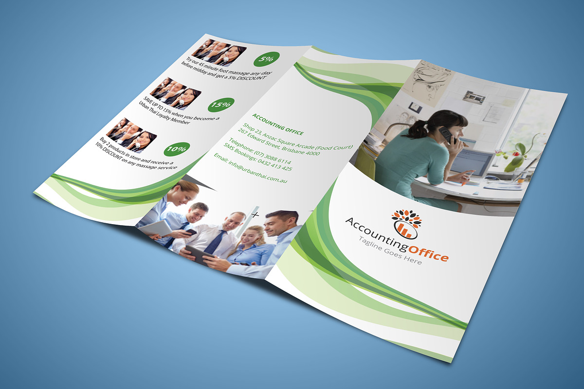 Business Brochure, a Brochure Template by Sajida Salim (Photo 1 of 2)