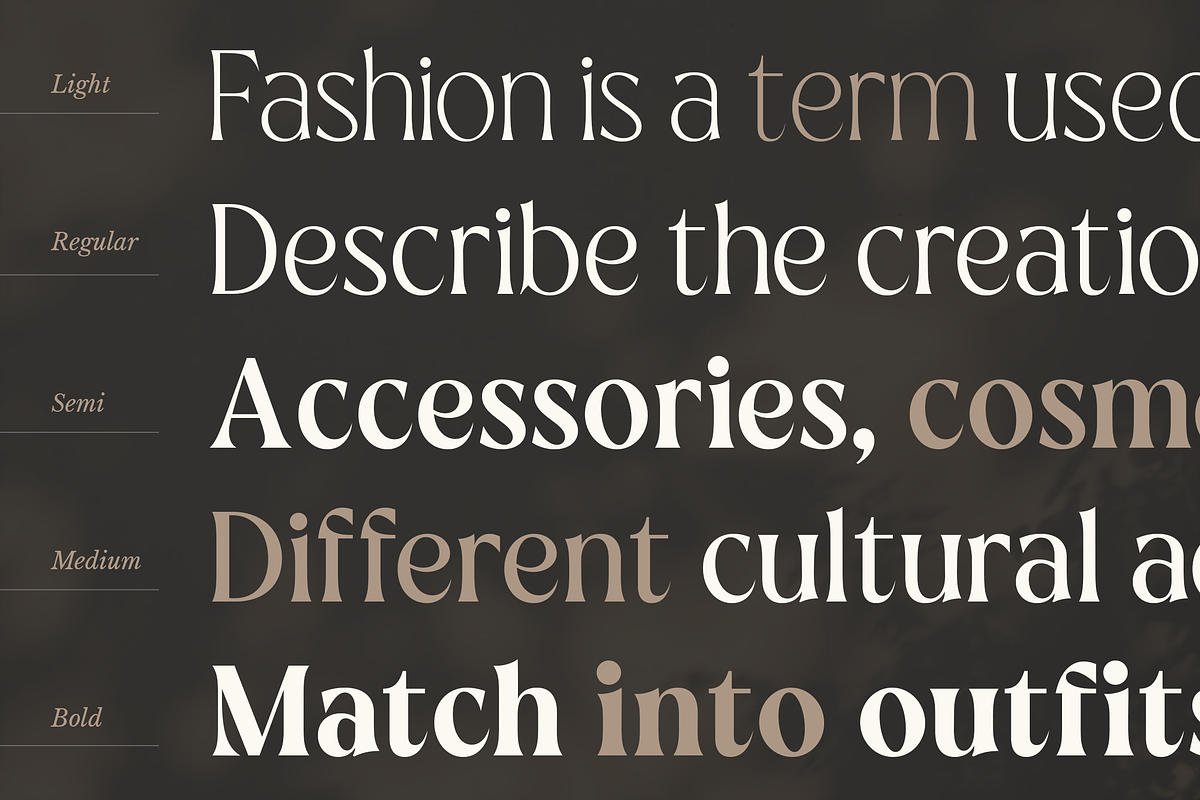 Botanics Display Variable, a Serif Font by Typetemp Studio (Photo 4 of 11)