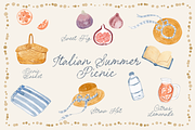 Italian Summer Market Collection, a Food Illustration by Karma (Thumbnail 21 of 24)