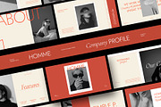 HOMME Company Profile, a Presentation Template by Simple P. (Thumbnail 8 of 10)