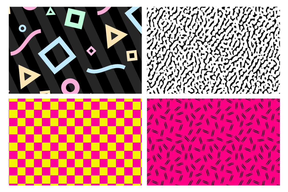 80's Fever - 24 Patterns!, a Pattern Graphic by fontalicious (Photo 8 of 9)