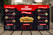 Digital Fast Food Menu Template, a Stationery Template by MRI STUDIO (Thumbnail 4 of 4)