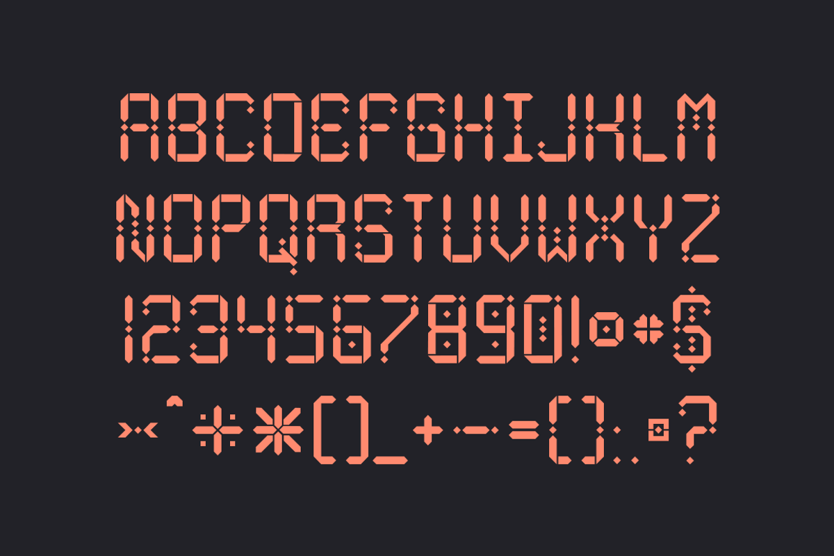 Maroque Stencil Font, a Font by Hello Mart (Photo 2 of 5)