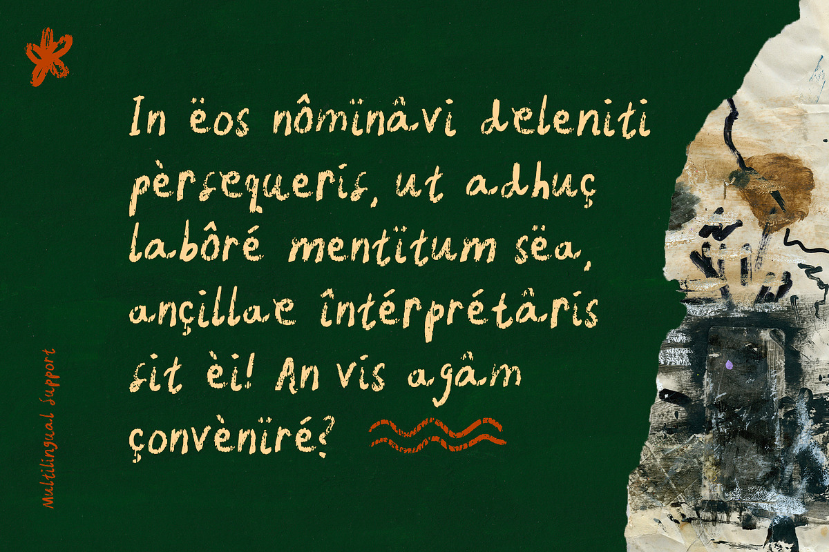 Handwritten Chalk Font Luna's Quill, a Handwritten Font by Perplexitics (Photo 5 of 10)