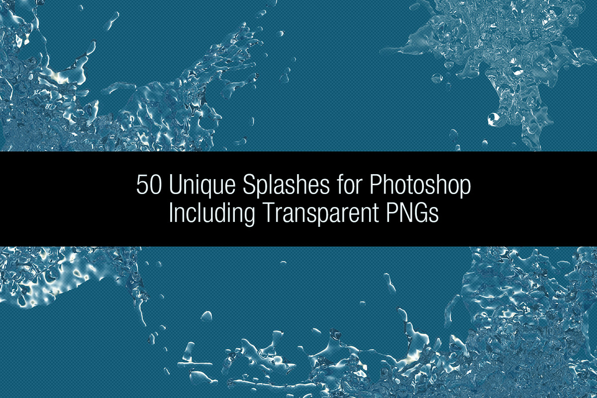 50 Splash Brushes for Photoshop, a Brush Add-On by Creative Graphics (Photo 5 of 5)