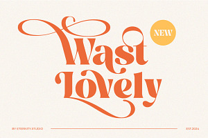 Wast Lovely Stylish Retro