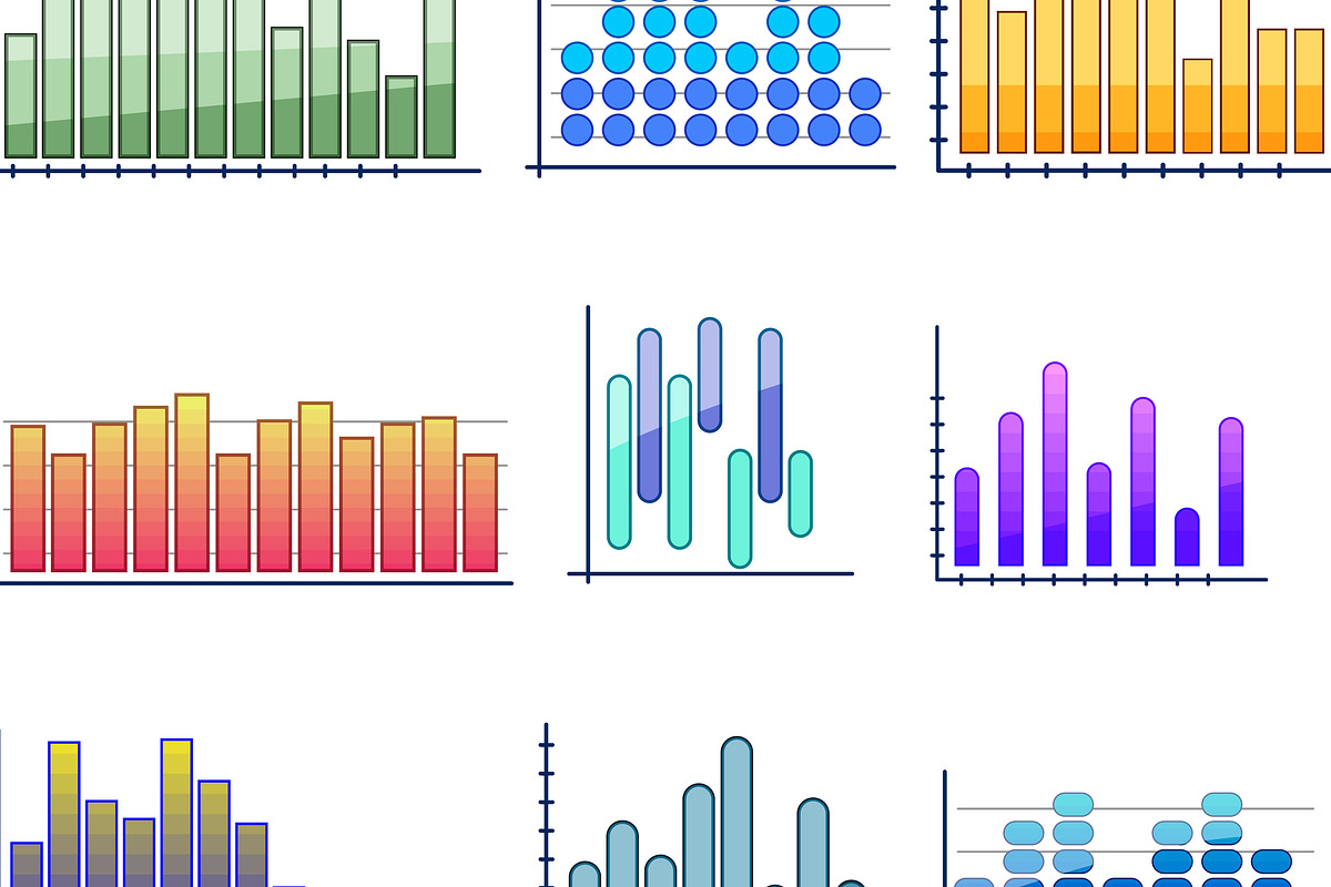 Analyzing data with various colorful, an Object Graphic by pikepicture (Photo 3 of 3)