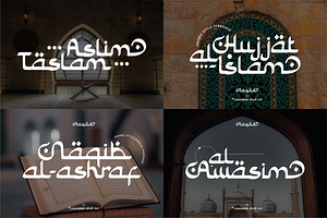 Bundle Font Arabic Ramadhan