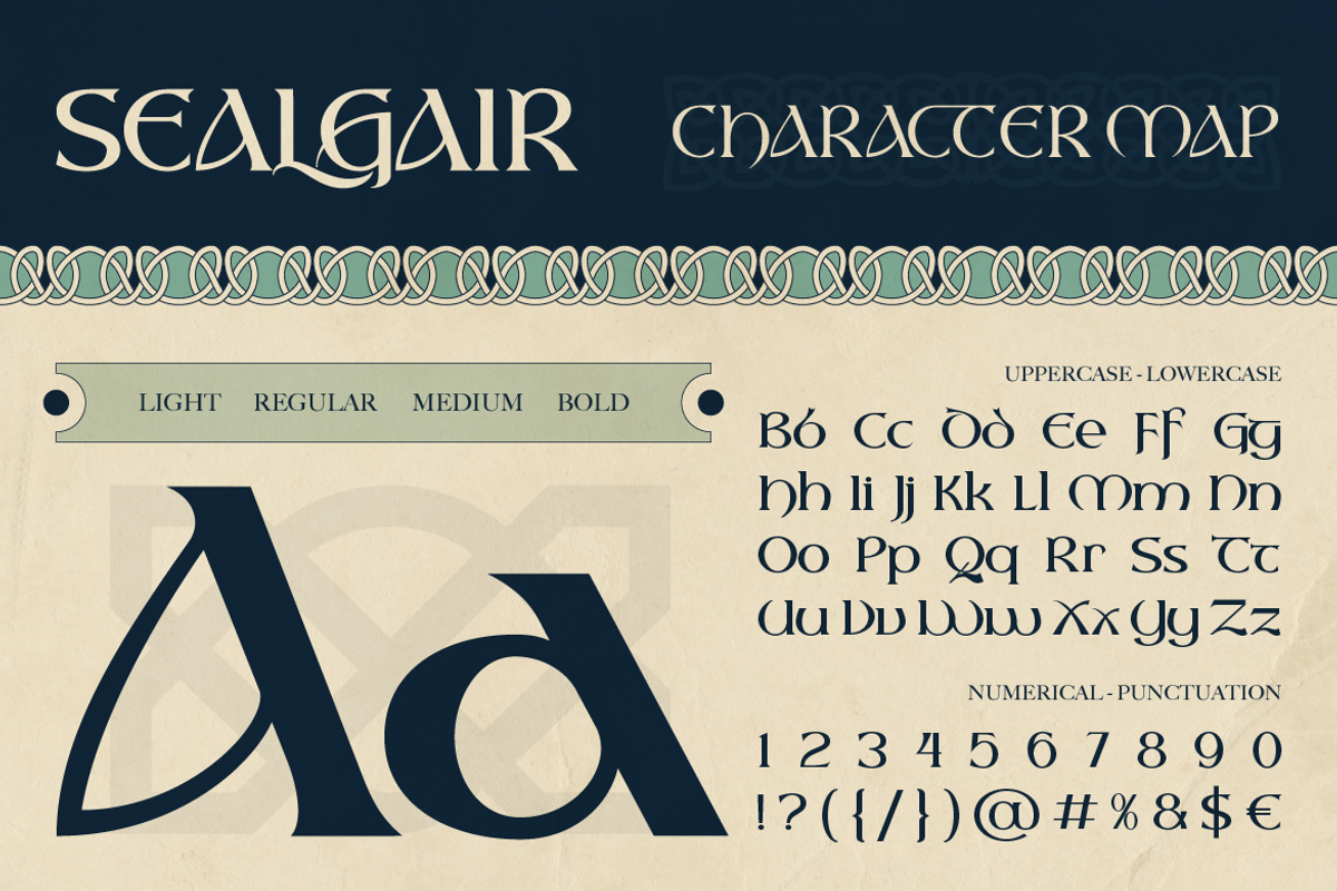 Sealgair, a Serif Font by Burntilldead (Photo 2 of 11)